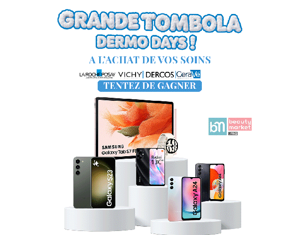 TIRAGE AU SORT
Beauty Market